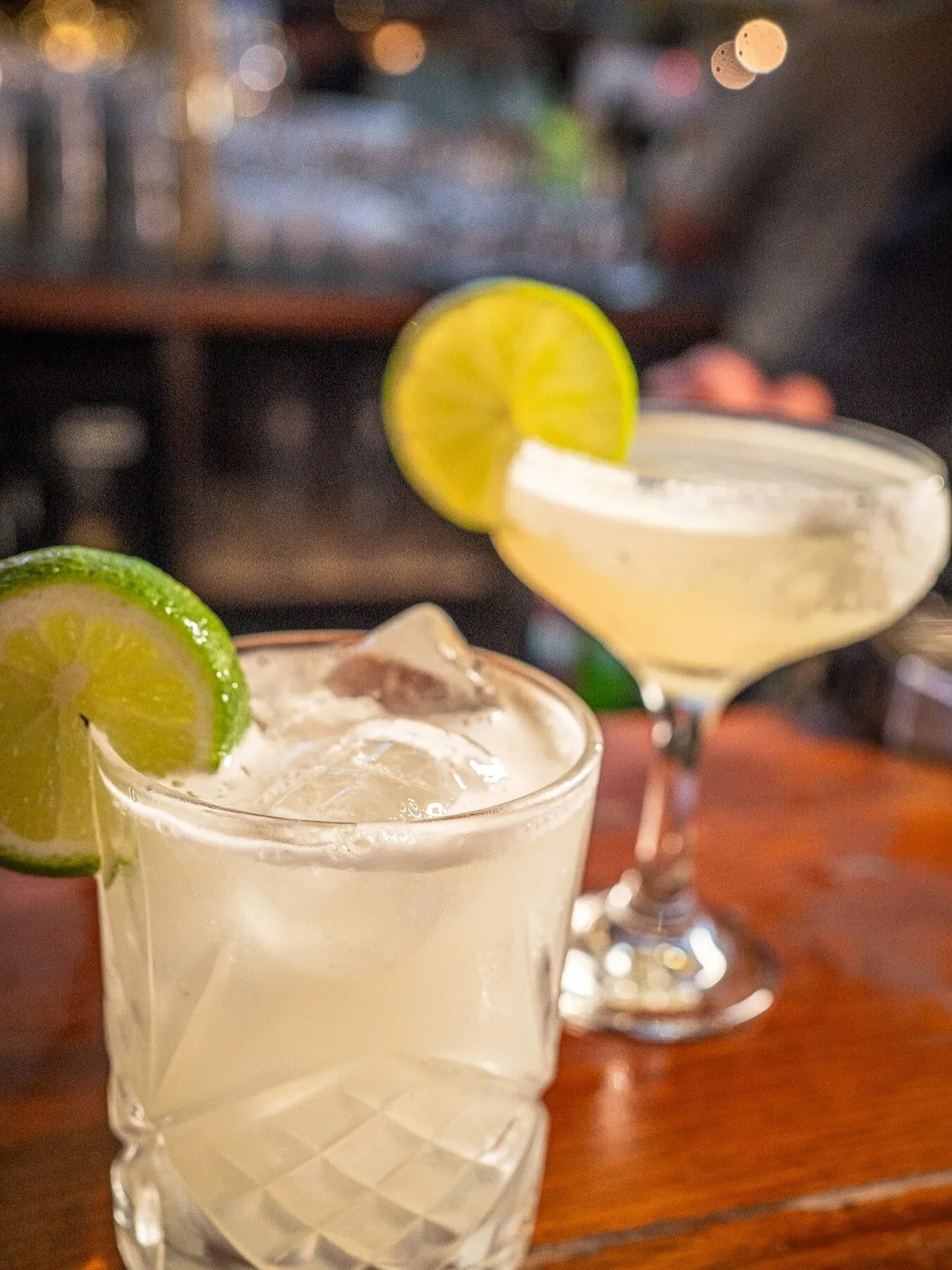 Cocktails at the bar — Bottomless Prosecco at Bistro Franc
